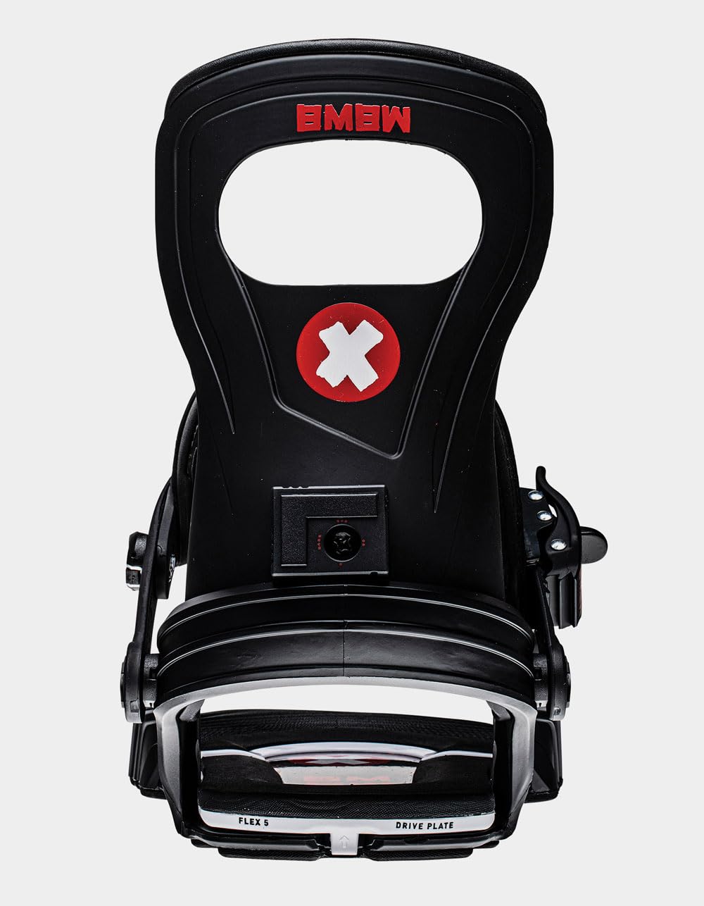 Bent Metal Joint Snowboard Bindings, M, Black