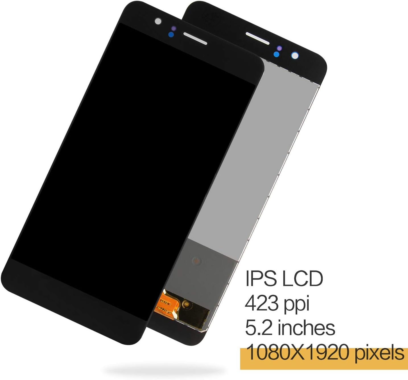 Screen Replacement for Huawei Honor 8 FRD-L04 L09 L14 L19 AL00 AL10 5.2" LCD Display Touch Digitizer Glass Panel Assembly (Blue)