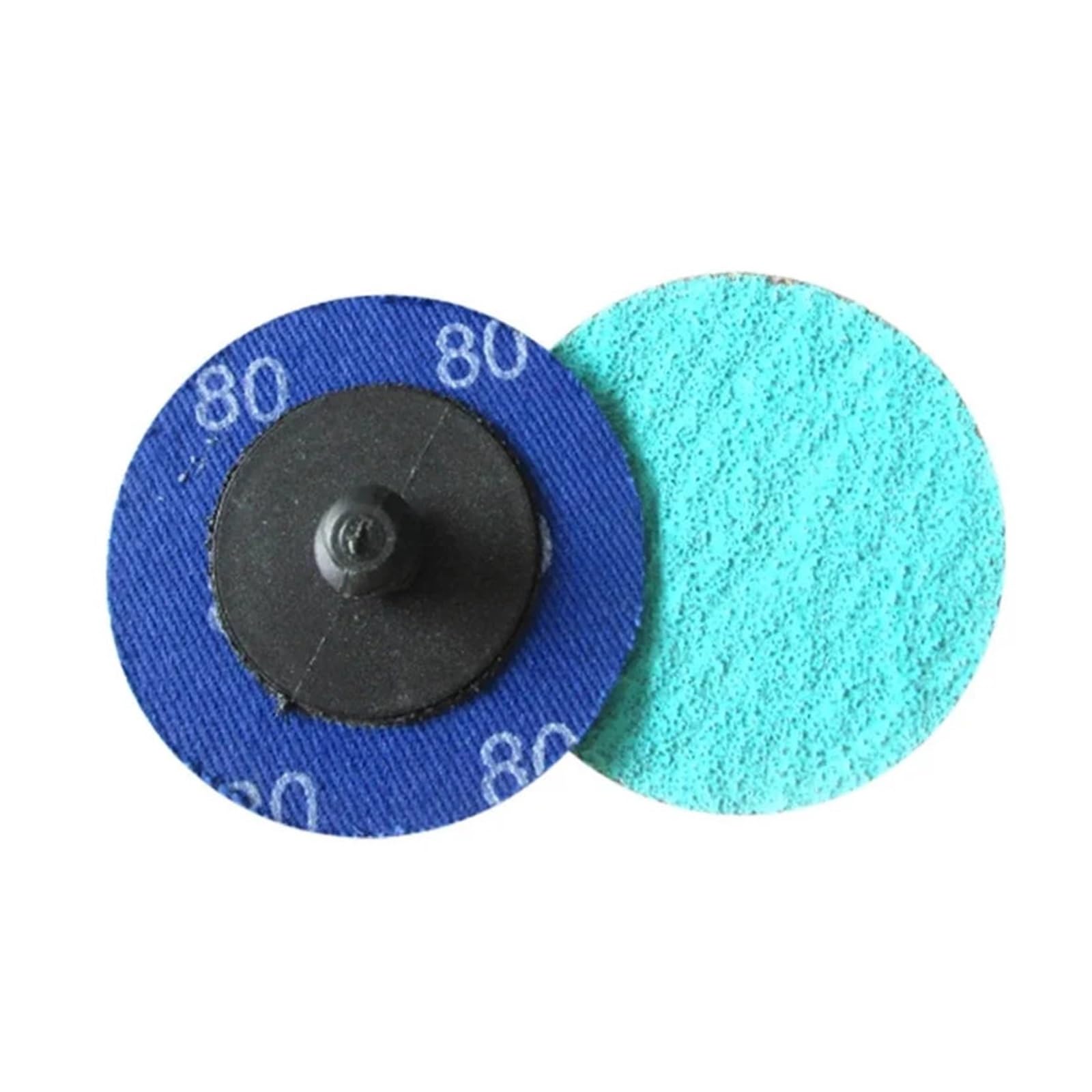 20 piezas discos de lijado de cambio rápido, 2 pulgadas, 50mm, 3M, 577F, Zirconia, acondicionamiento de superficies, disco abrasivo(20pcs Grit 80)