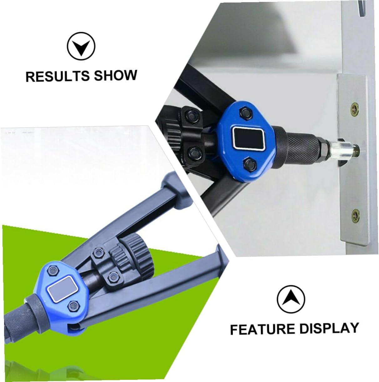 140pcs Manual Rivet Nut Tool Kit M3-m Size Threaded Nut Setter Hand Riveting Installer with Plastic Case for Automotive Repair and Industrial Use