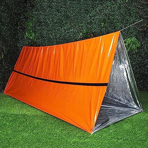 Tienda de emergencia impermeable para camping y supervivencia miniatura 6