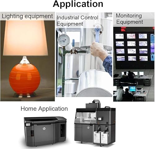 Miniatura 7 de Titoe SMPS - Convertidor de CA a CC, convertidor de CA a 12 V CC, fuente de alimentación, interruptor ajustable, transformador de fuente de