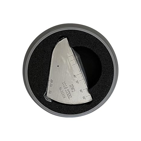 Standard Ultrasonic Test Block Carbon Steel Calibration Block V2 Block(12.5-1.5mm)