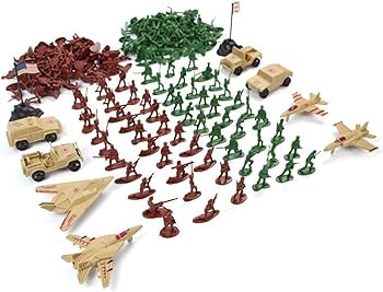 Amazon.co.jp: 200ピース第二次世界大戦プラスチックおもちゃの兵士