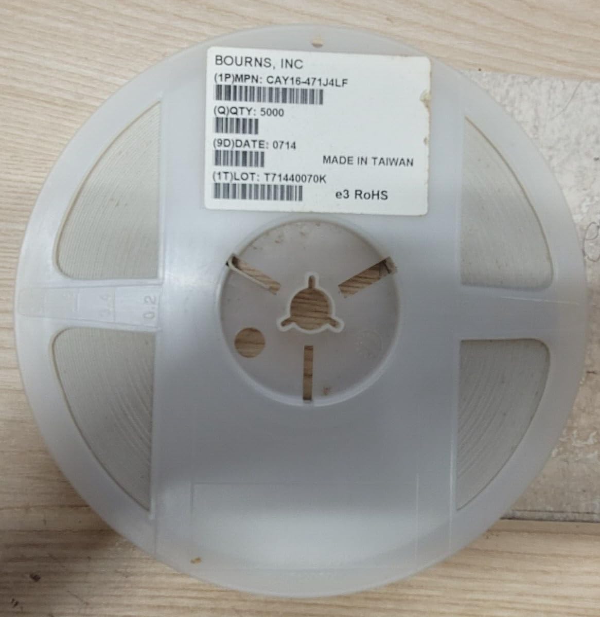 CAY16-471J4LF Compatible with BOURNS RES Array 4 RES 470 OHM 1206