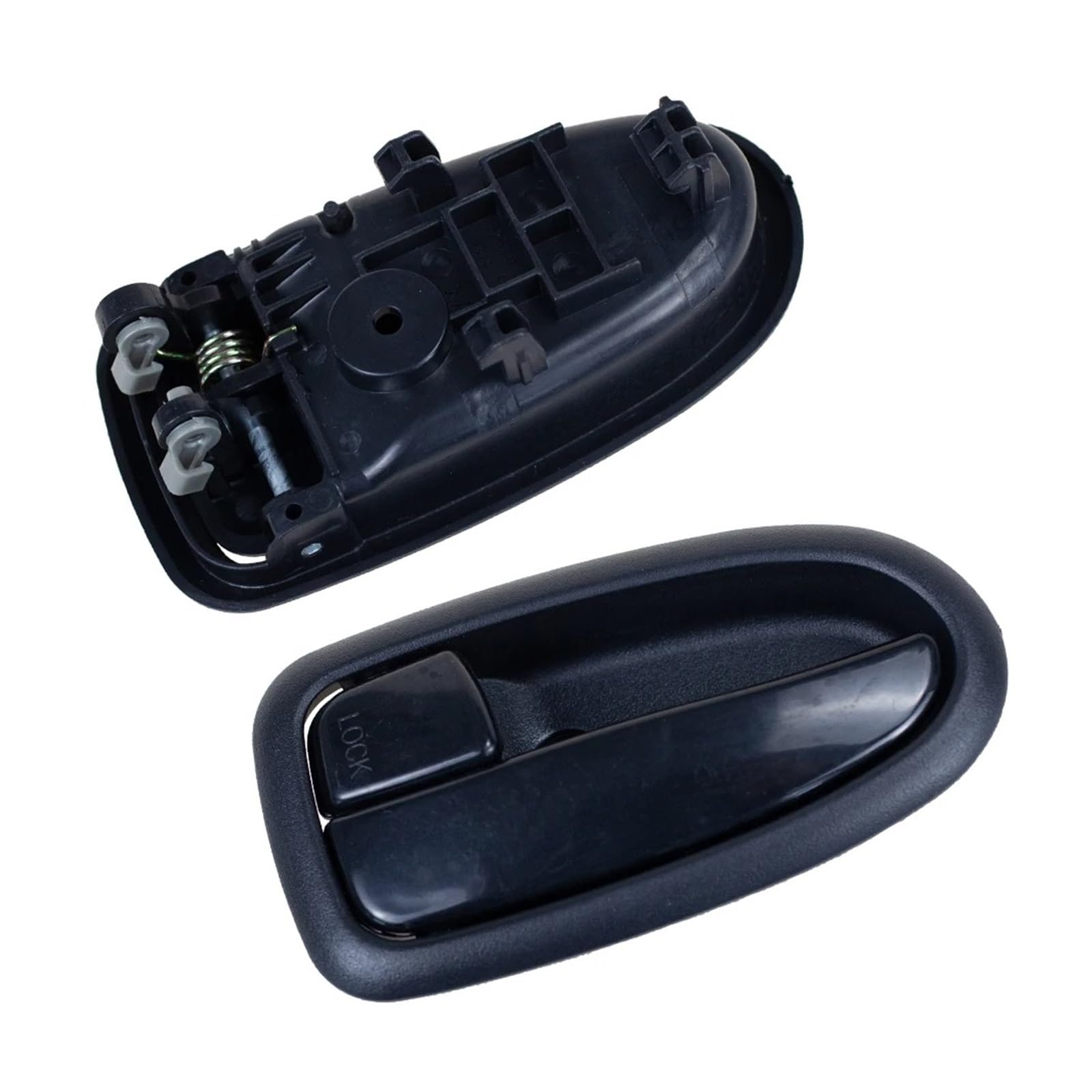 Wjwftcmk 1 Pcs Black Left Car Inner Door Handle Left Right 82610-17000 82620-17000 For Hyundai For Matrix For Lavita 2001-2010 Left Handle(1 Pcs Black Left)