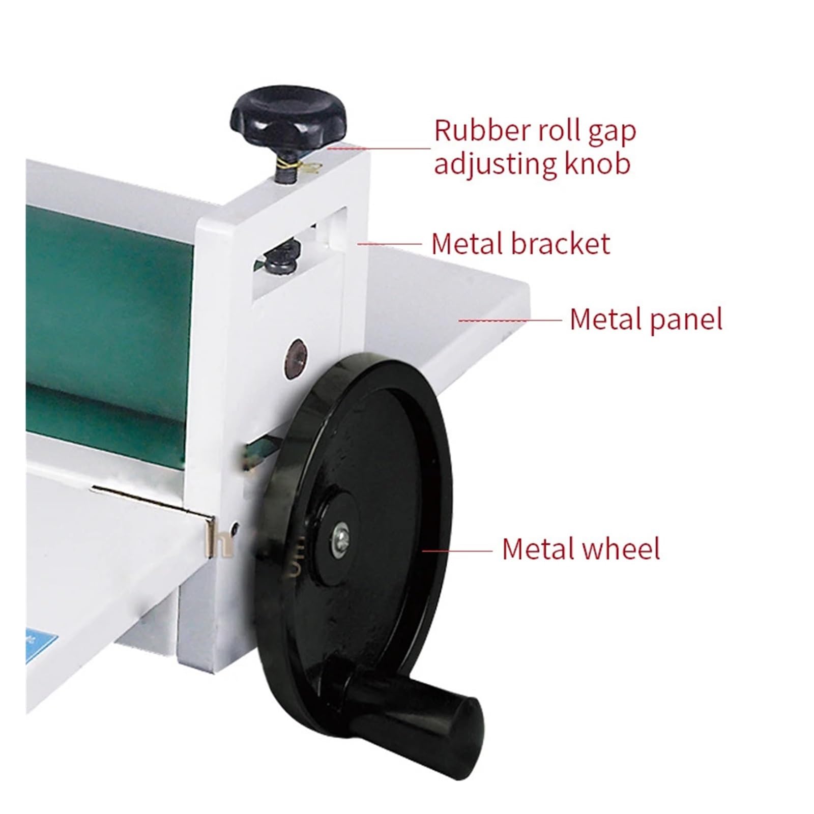 Laminatore, QH-L28 75cm Larghezza Laminatore a Freddo Laminazione a Freddo Film Laminazione Macchina Plastificante Adatto Poster Pittura A3 A4 Carta 1 pz per casa, Ufficio e Scuola