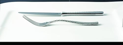 Miniatura 6 de Fortessa Lucca - Juego de 12 tenedores de mesa de acero inoxidable 1810