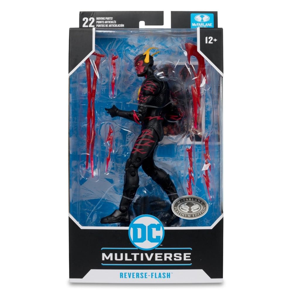 Amazon.com: DC Multiverse 7IN - Reverse Flash (Chase) : Clothing