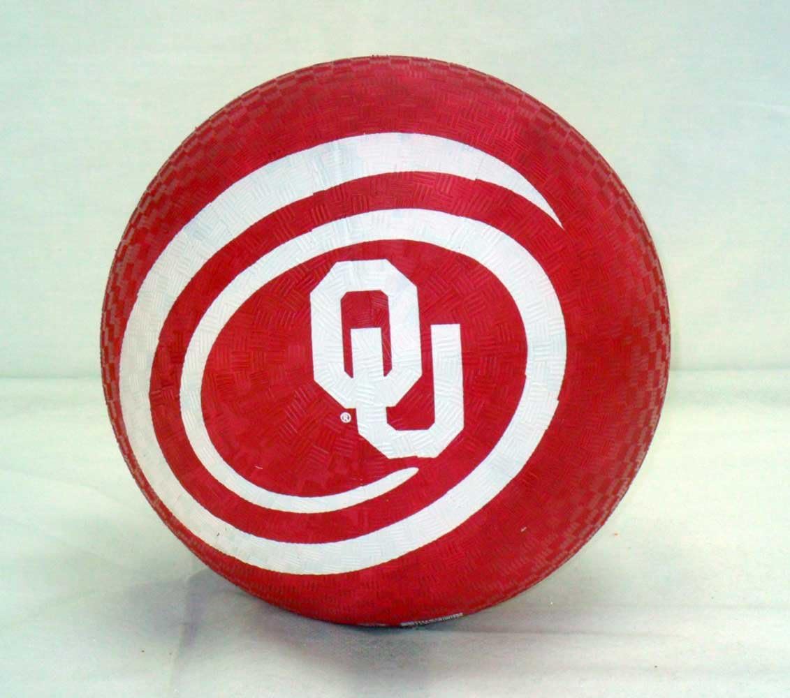 Baden PG8.52194A Oklahoma Sooners Rubber Playground Ball