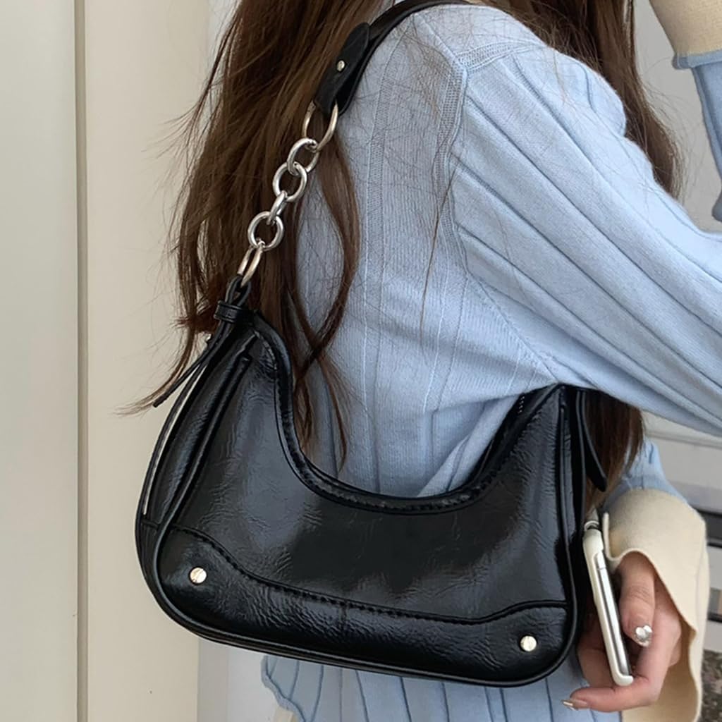 Casual Bags Shoulder Bags Dumpling Bag PU Crossbody Bags Fashion Underarm Bags