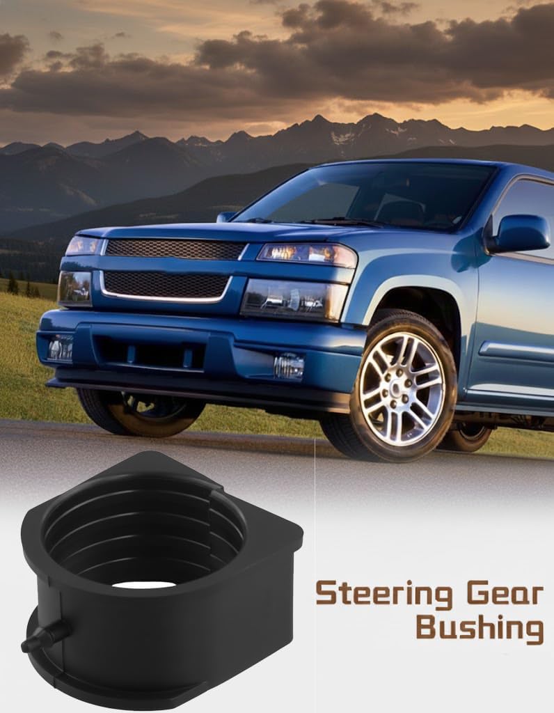 Replace 19301783 Steering Gear Bushing Fit for Hummer H3 H3T 2006-2010 Fit for GMC Canyon Fit for Chevrolet Colorado 2006-2012 Steering Rack Bushing Kit