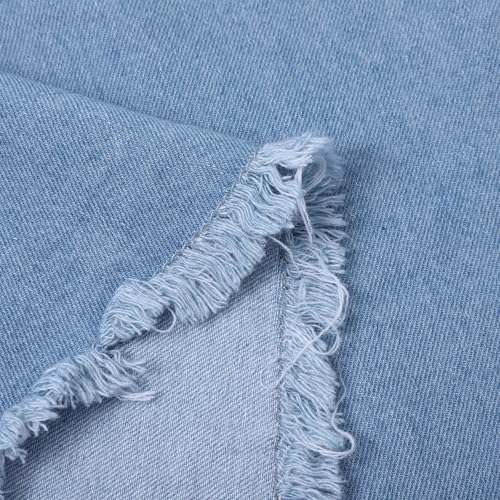 Jacket for Women Oversized Boyfriend Jean Shirts Button Up Frayed Hem Shacket Distressed Ripped Denim Jackets 20254