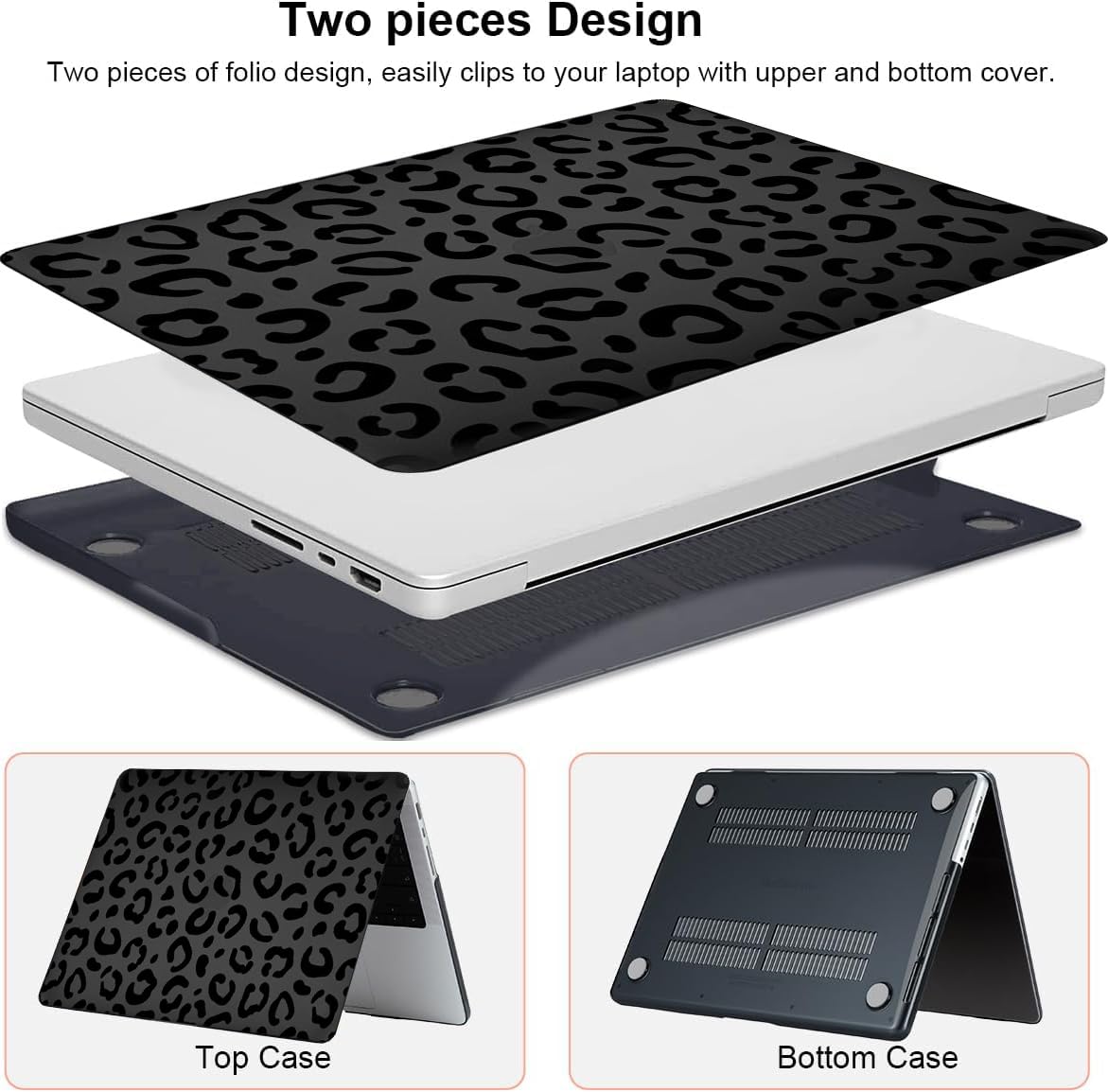 Amazon.com: Leopard Case for MacBook Air 13 inch 2025 2024 2023