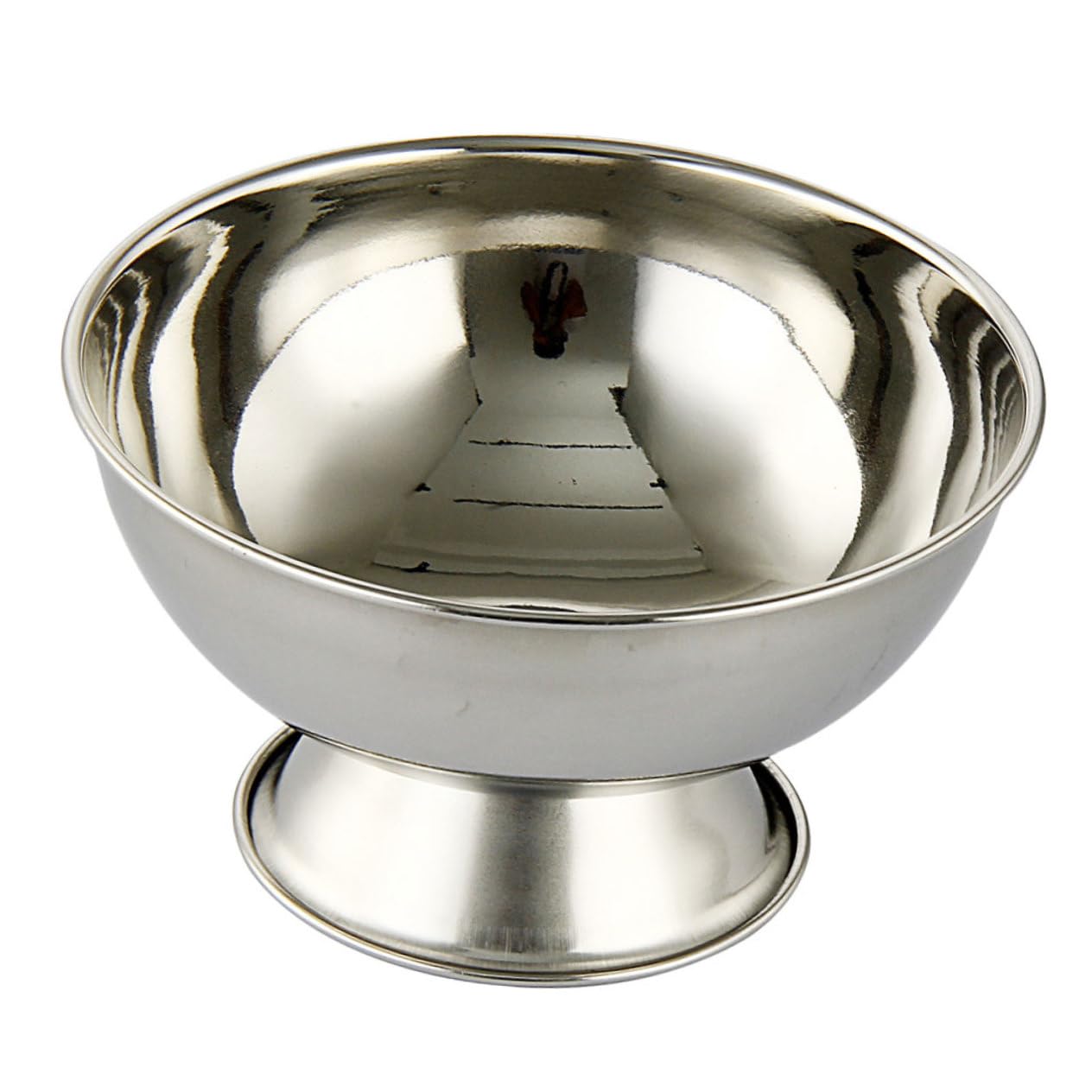 Mikinona Shaving Bowl for Men Large Shaving Foam Cup Stainless Steel Shave Soap Travel Mug