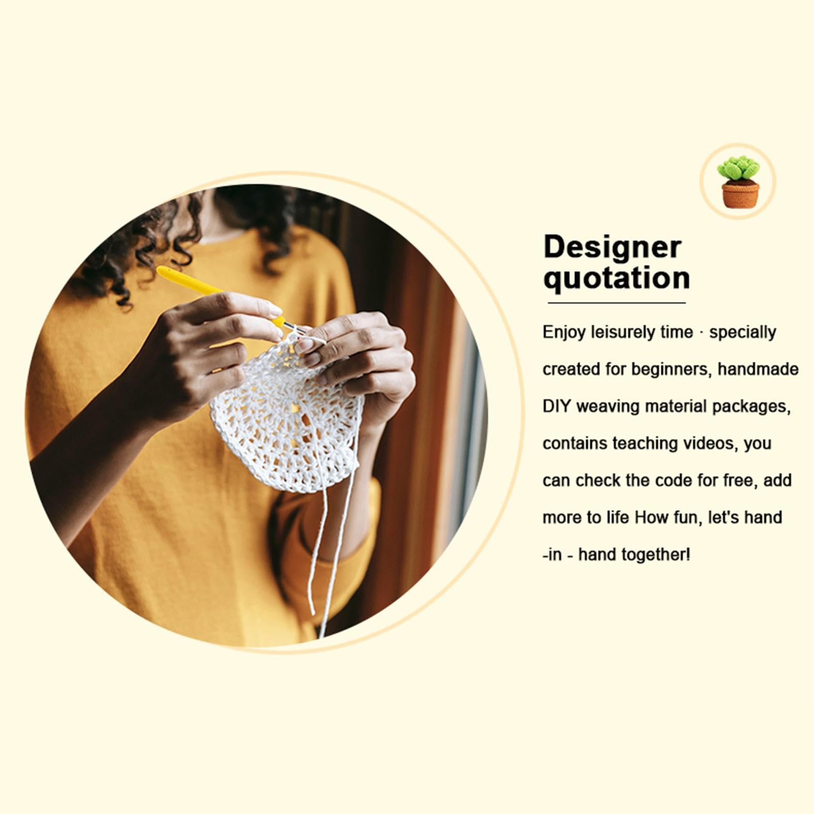 MINGBOLIN Dierenhaakset voor beginners, kinderen, volwassenen, katten