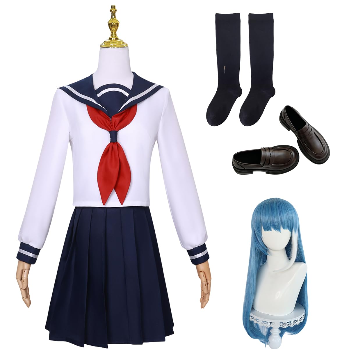 Amazon.co.jp: [YAYANA]夜桜六美コスプレ よざくら むつみ衣装 制服