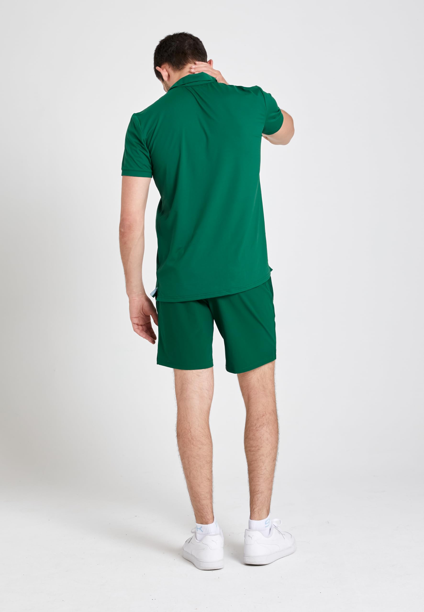 Sportkind Jungen & Herren Tennis, Golf, Segeln, Funktions Poloshirt Kurzarm, UV-Schutz, atmungsaktiv