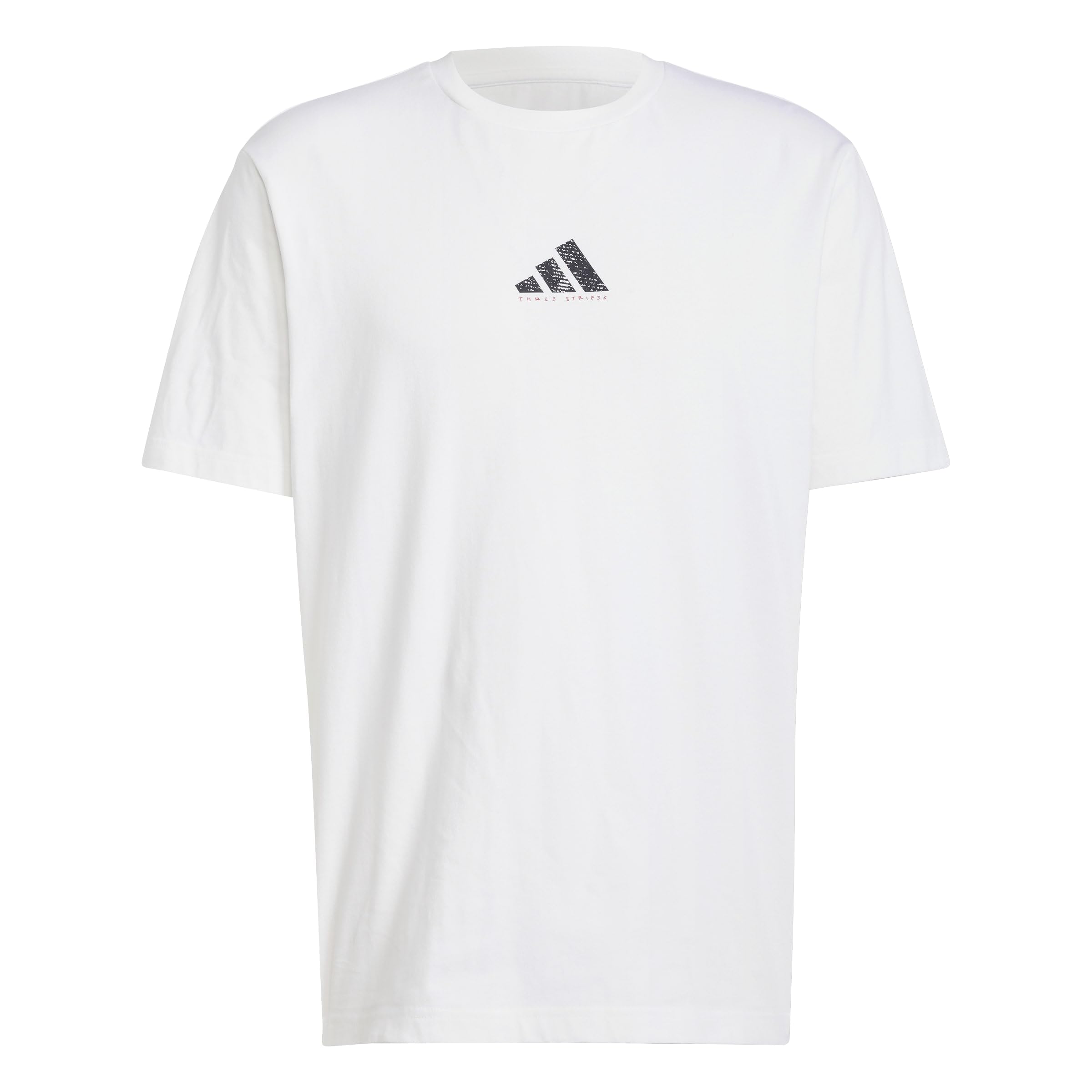 adidas Men's Codes Photoreal Graphic TEE, White, XXL
