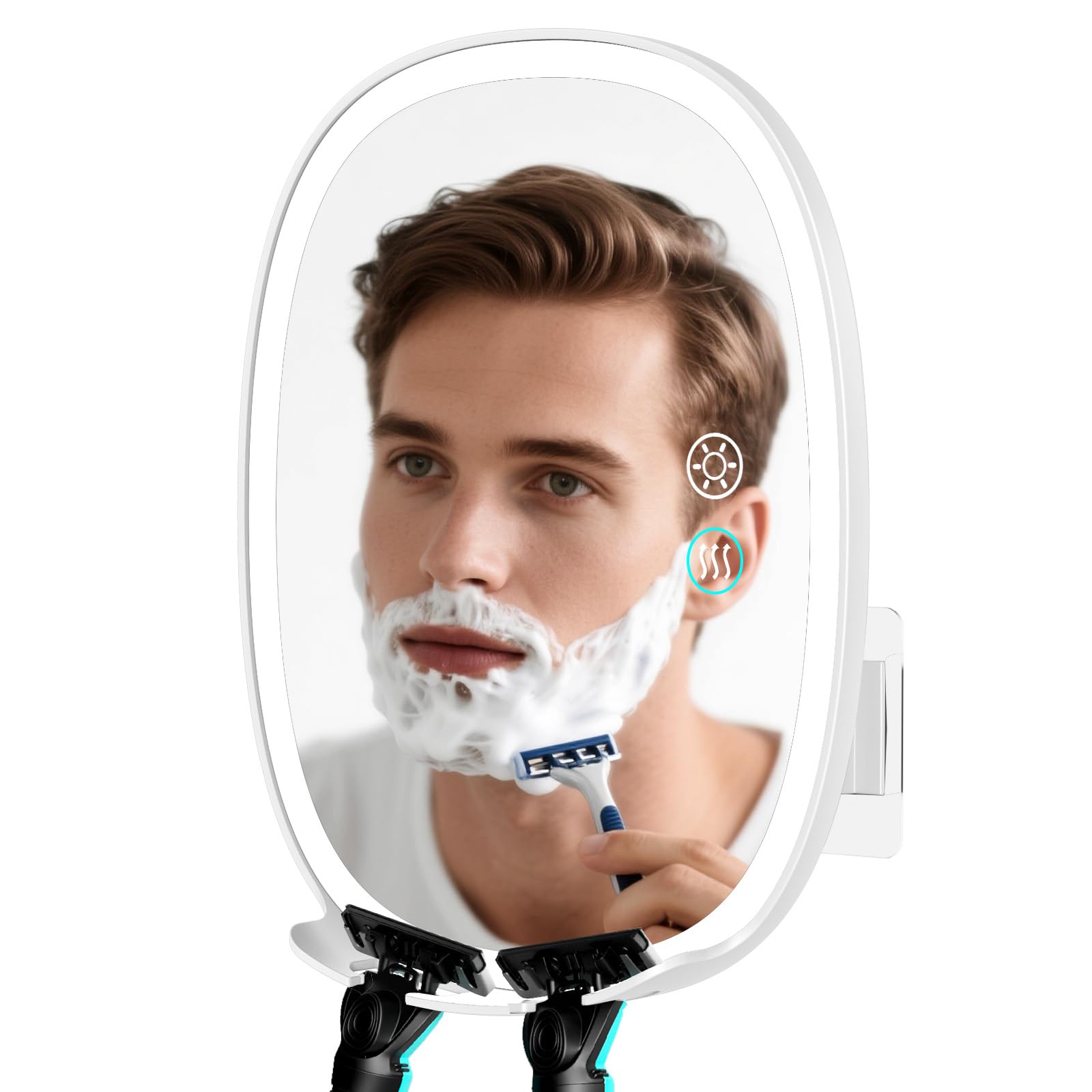 Miroir de douche chauffant sans buée, une idée cadeau utile pour homme