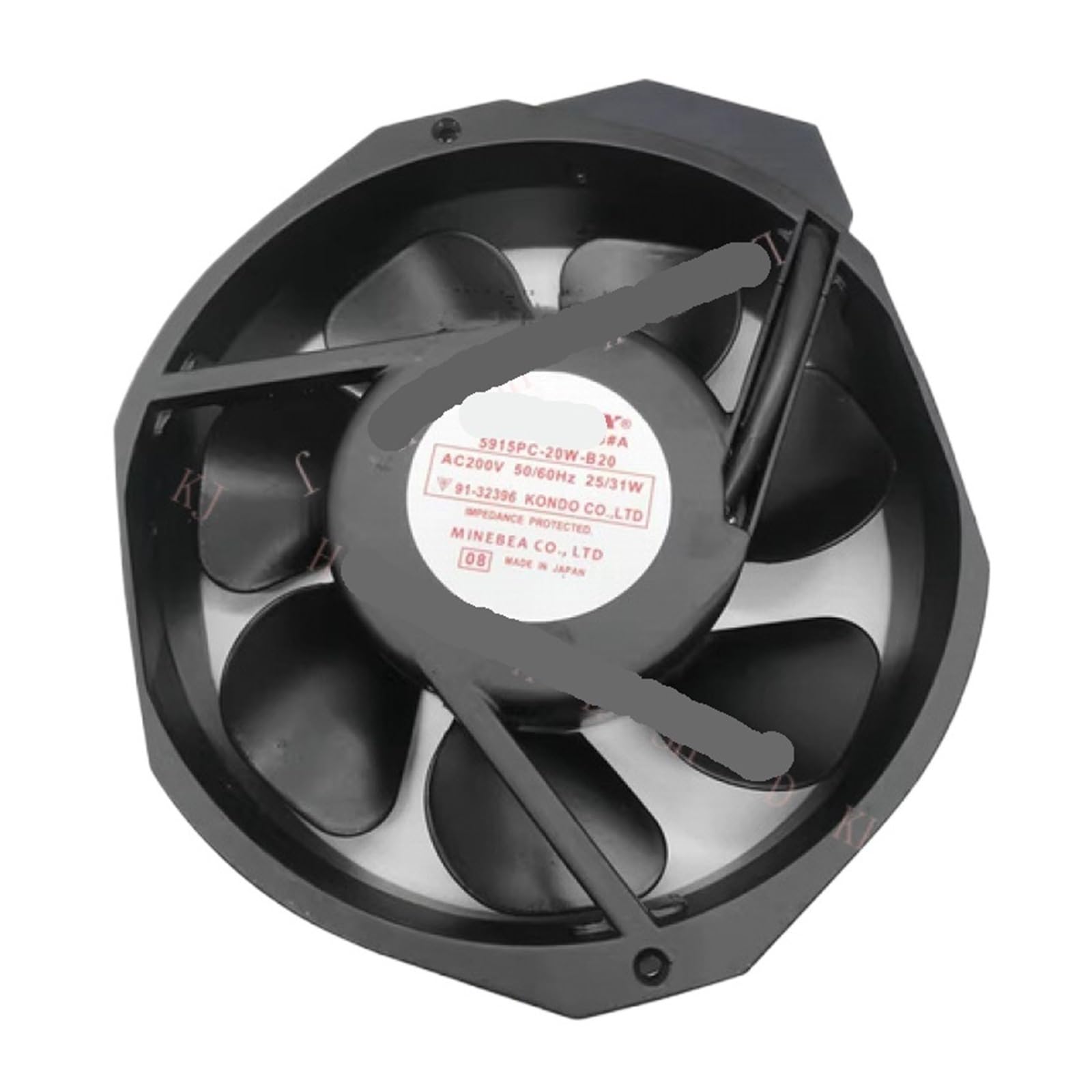 LWJYIPETZQ A90L-0001-0213#A 5915PC-20W-B20 AC200V Cooling fan