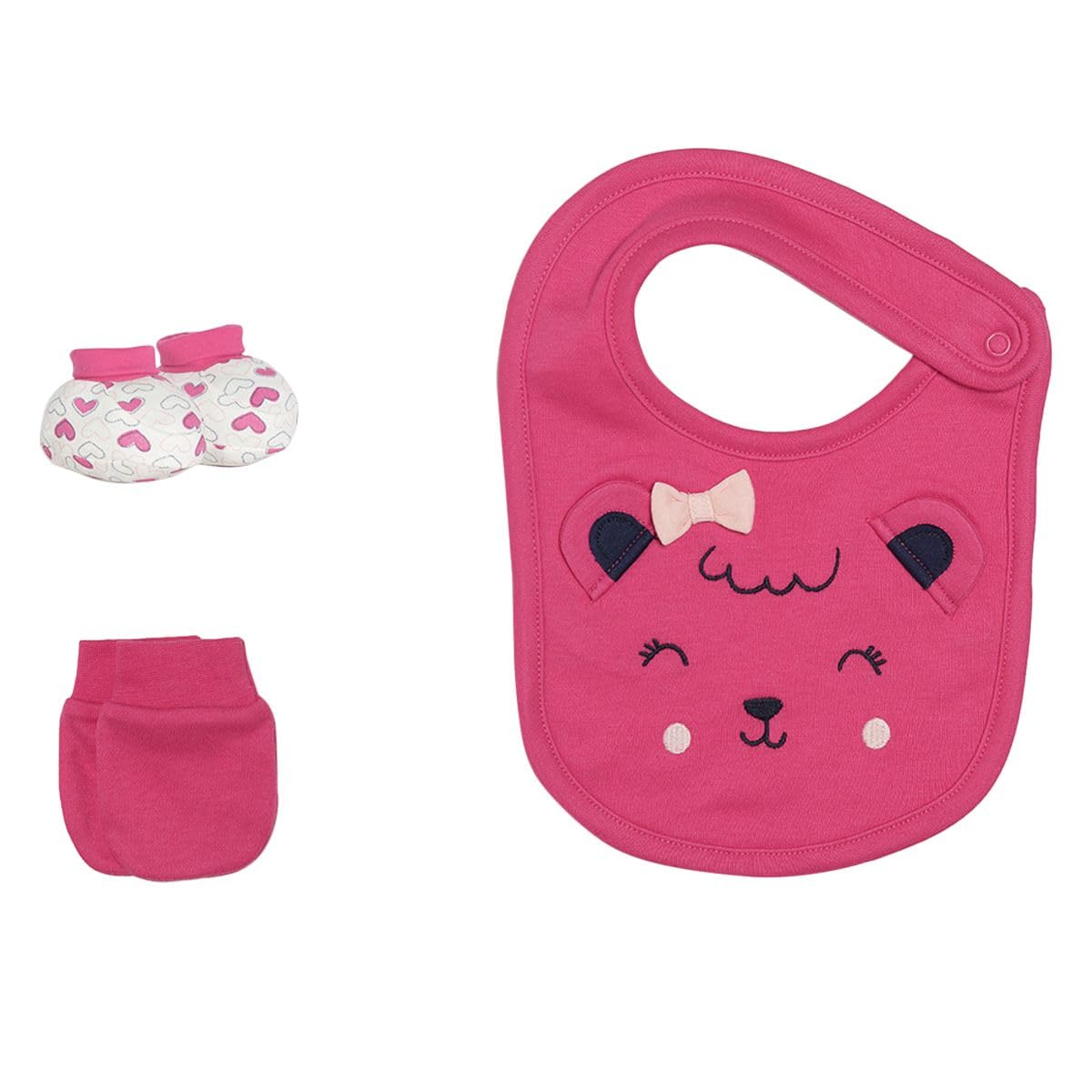 MINI Klub Baby Girls Dark Pink Accessories Set, (ONE Size)-image-38