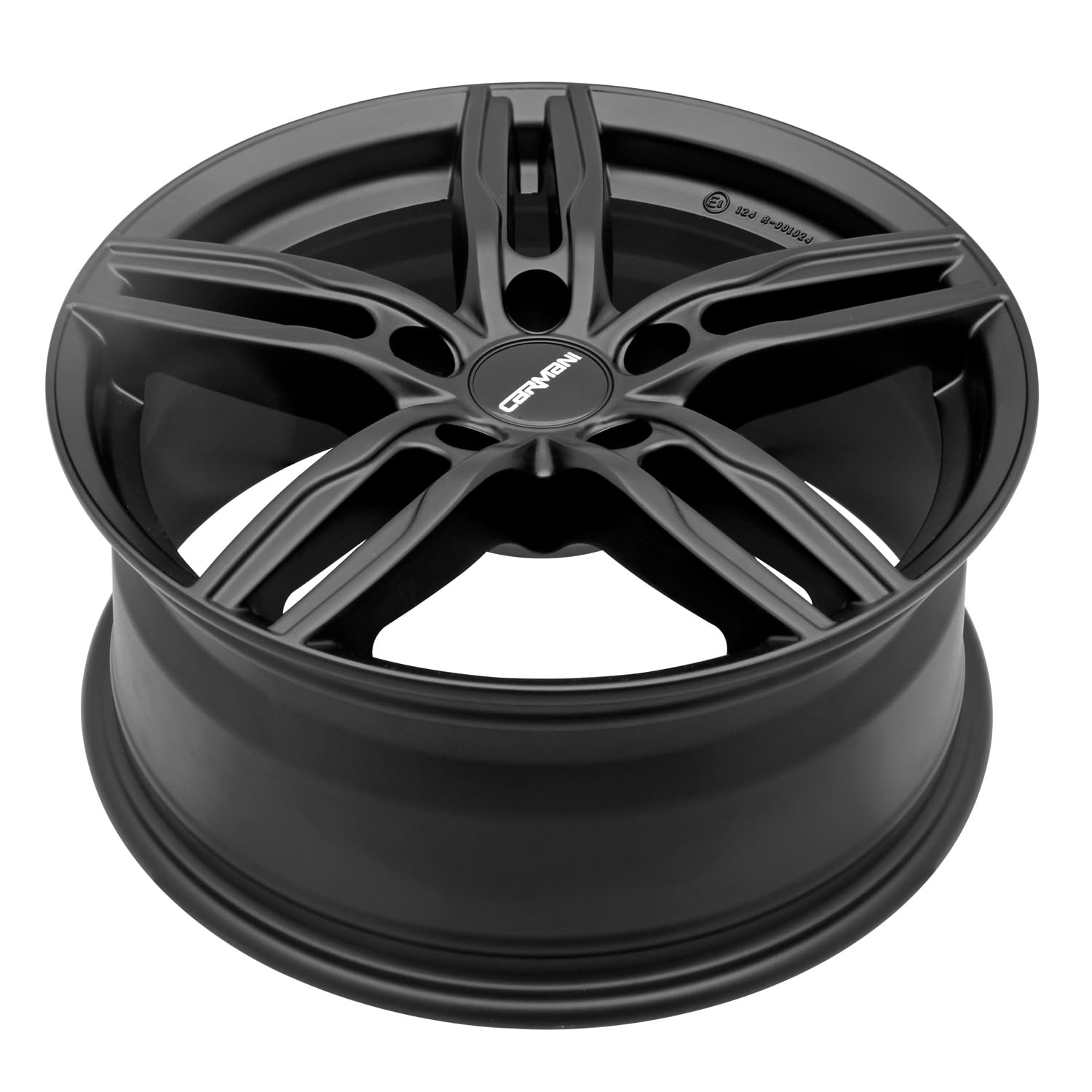 4x Carmani alloy rims 14 Paul 6.5x16 ET38 5x114.3 black matt