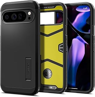 SPIGEN Tough Armor for Google Pixel 9 Pro XL Case, TPU Body PC Back, Extreme Impact Foam Technology, Protective Heavy Duty...