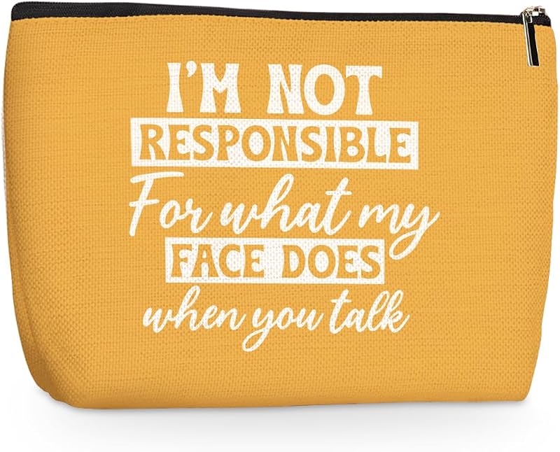 Necessaire de maquiagem jealance com zíper, algodão, Face Does 1677, 1 unidade