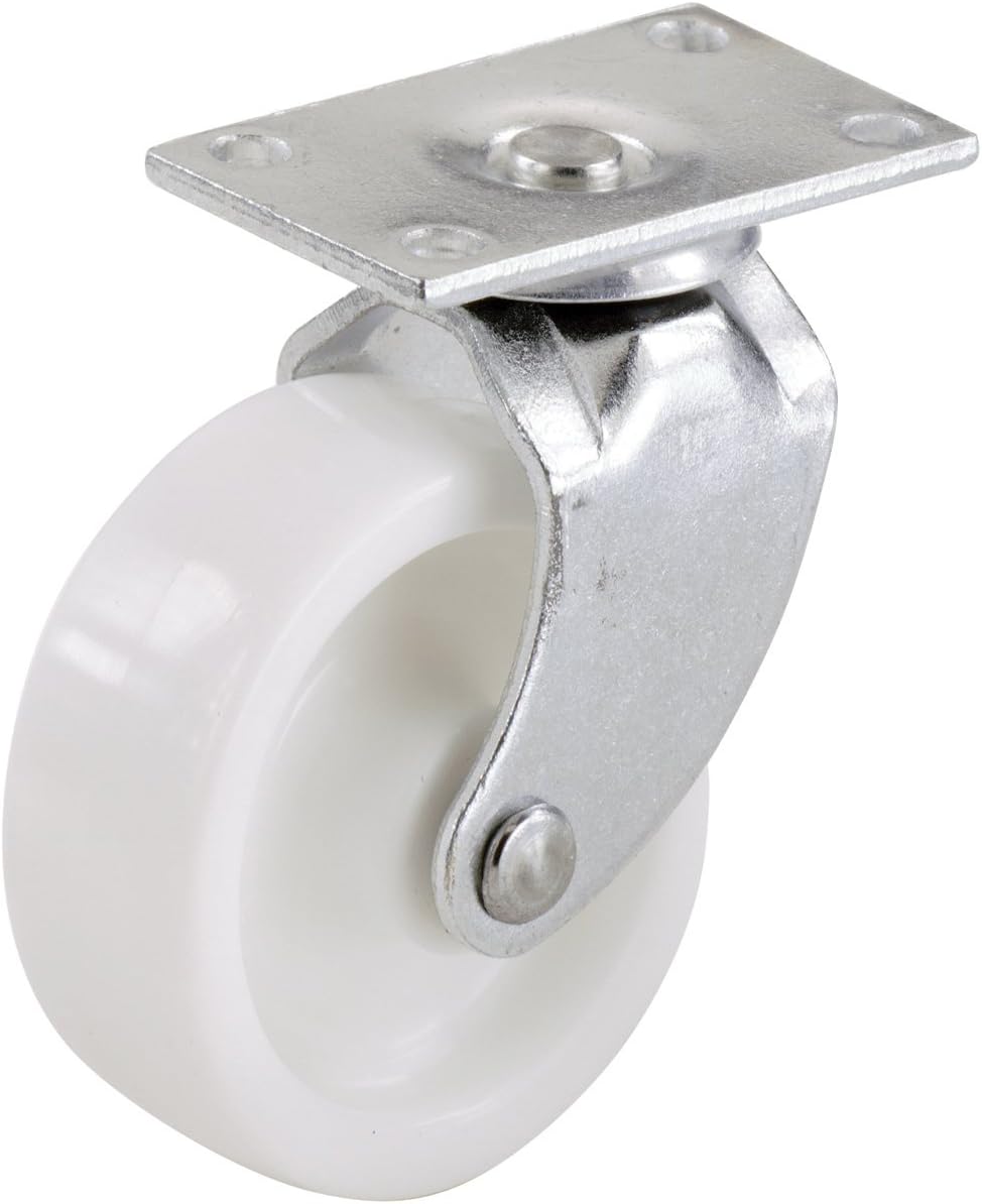 Shepherd Hardware 9052 1-1/4-Inch Plastic Swivel Casters, 4-Pack