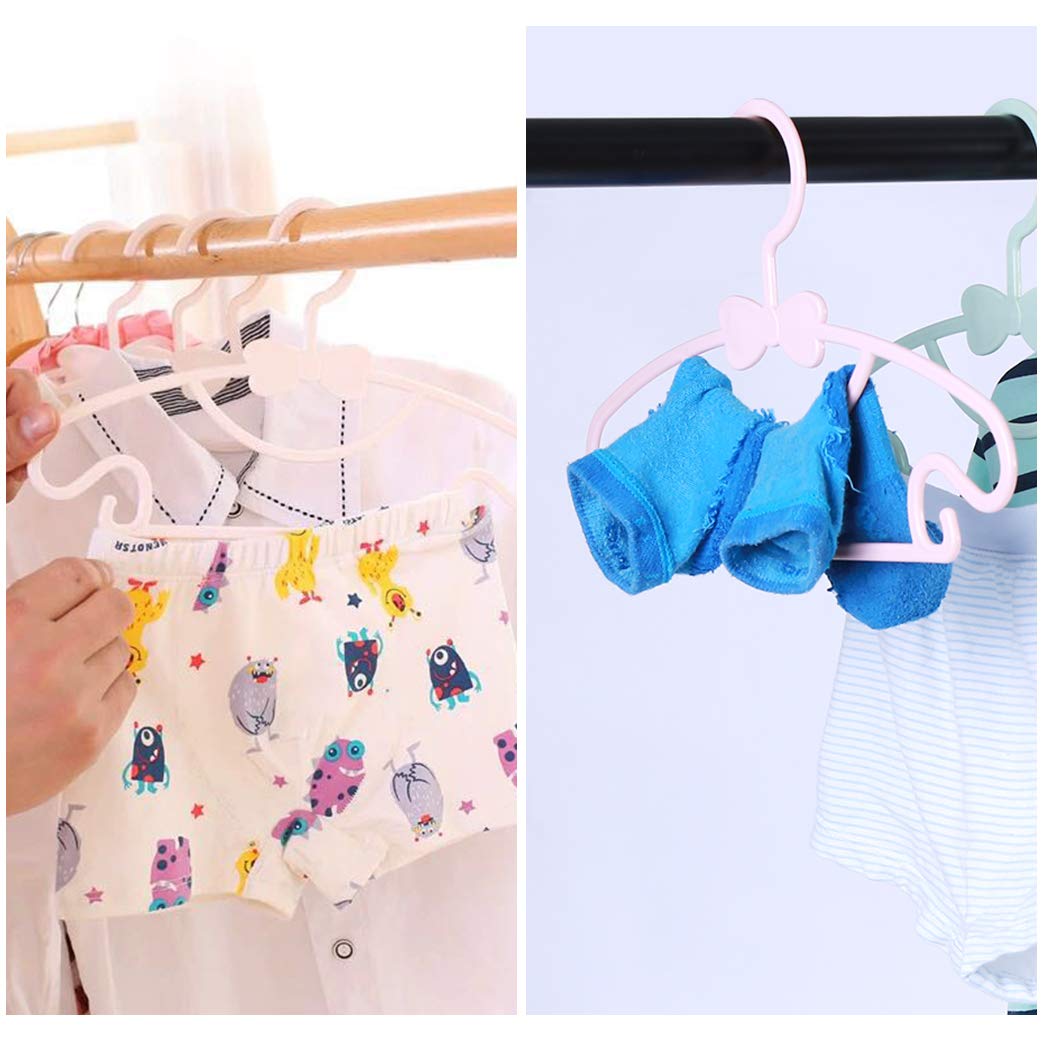 sfesnid Grucce per bambini grucce resistenti per bambini e neonati Set di 30 pezzi vale la pena di possedere + 10 pezzi Organizzatore