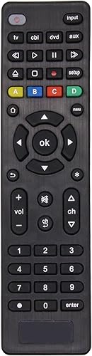 Riry Control remoto universal para televisores de Samsung LG Sony Philips Sharp Panasonic TCL HAIER Toshiba Hitachi y reproductores de Blu-rayDVD