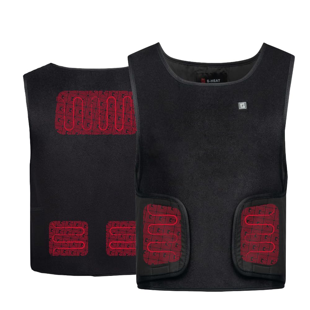 G-HEAT - Gilet riscaldante WARM ATTIVE Misto Senza Maniche Ultra-Sottile Regolabile |
