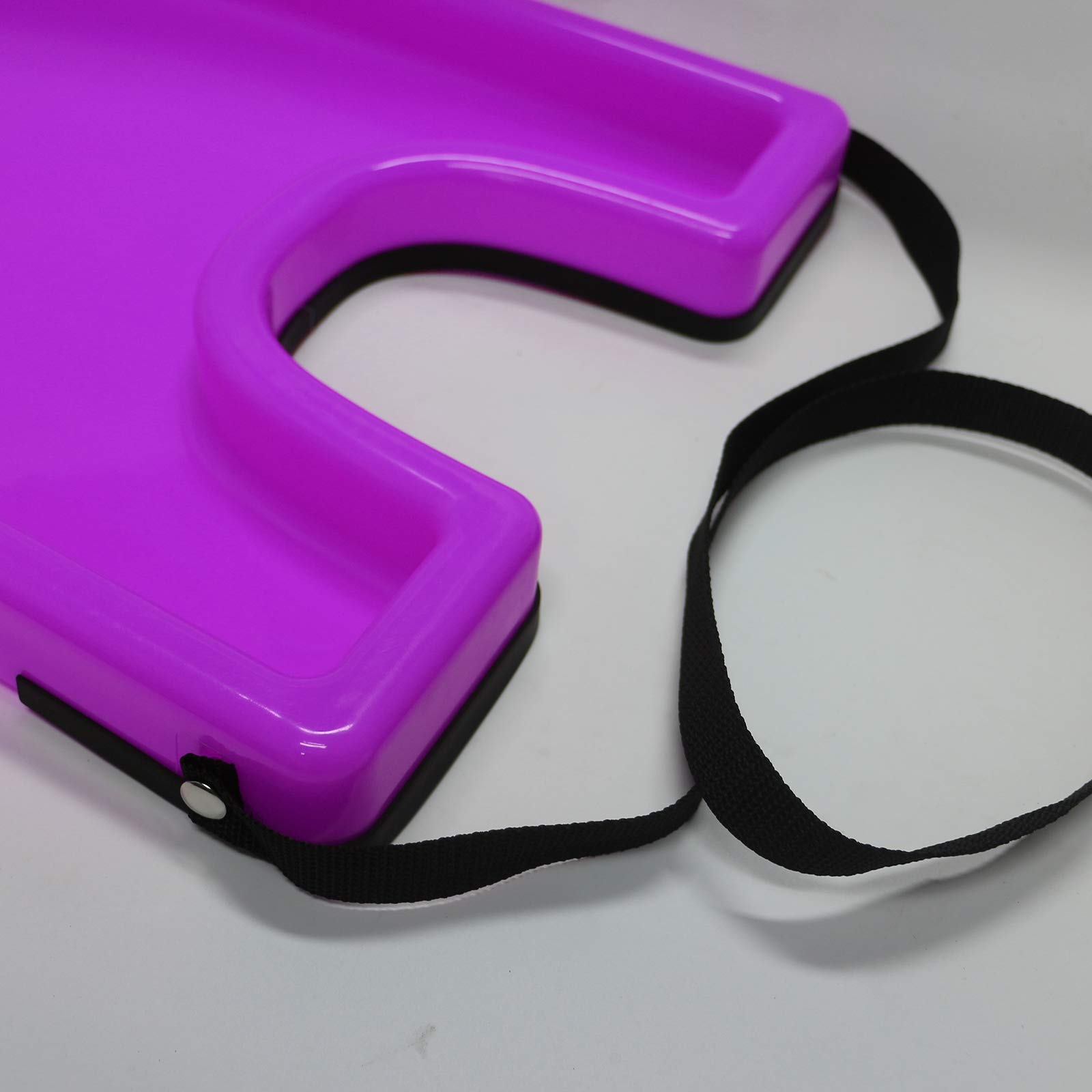 Vassoio di lavaggio portatile per lavaggio dei capelli Vasca per lavello per shampoo, facile da pulire, costruzione in plastica resistente, viola