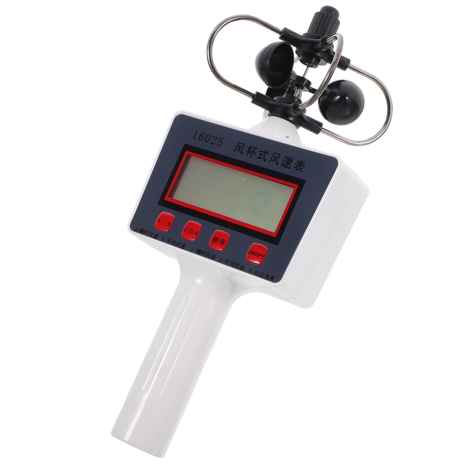 Digitales Anemometer Handgerät mit Lcd Display aus Kunststoff