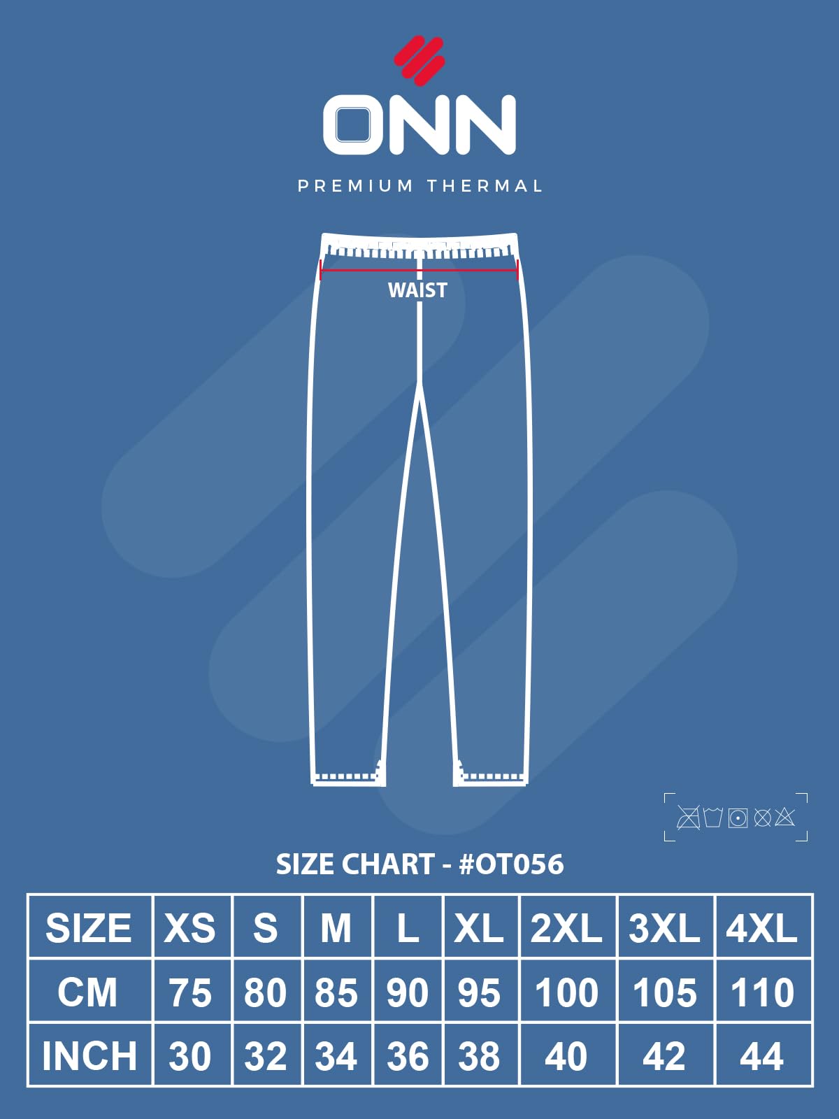 ONN Women’s Winter Thermal Trouser Pants – Warm & Stretchy, Soft Elastic Waistband, Cold Weather Leggings |White|(Size : Small) - Image 9 thumbnail