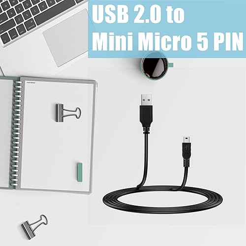Miniatura 4 de CJP-Geek Cable USB de 5 pies de repuesto para máquina de diseño de mano Provo Craft Cricut Gypsy GPSY0001