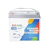 Redodo 12V 20Ah LiFePO4 Lithium Battery, 800 CCA Group U1 Lithium Marine Cranking Battery, 3X Starting Cycles Lithium Battery for Outboard Motor, Lawn Mower, ATV, UTV