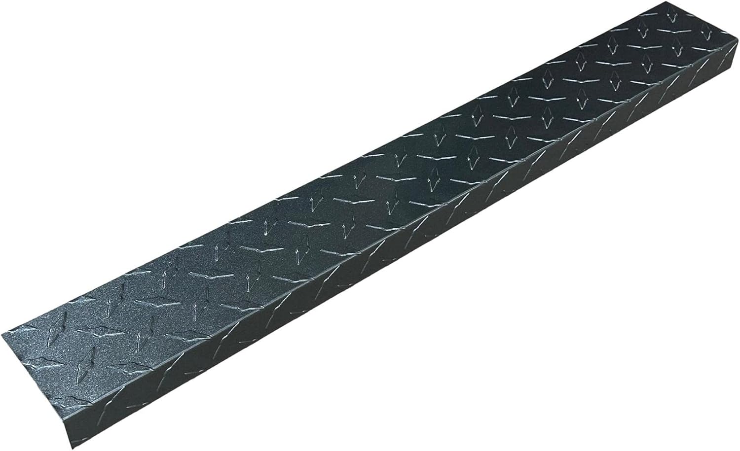 Eagle 1 Stair and Window Sill Nosing/Ledge Guard Protectors (1" x 3" 2 Pcs Per Order) Aluminum Tread Plate, Copper, Stainless Steel Stair/Window Edging (Aluminum Tread Plate, 60")