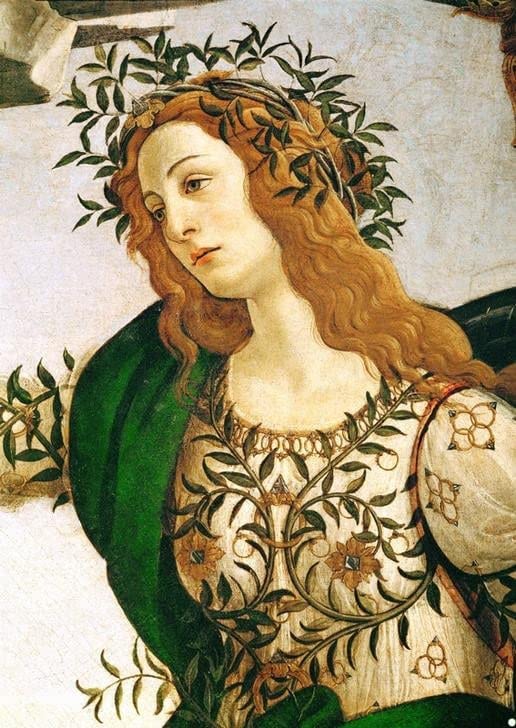 Poster Botticelli Minerve dompte le centaure 58x90 cm tableau mythologique sur toile