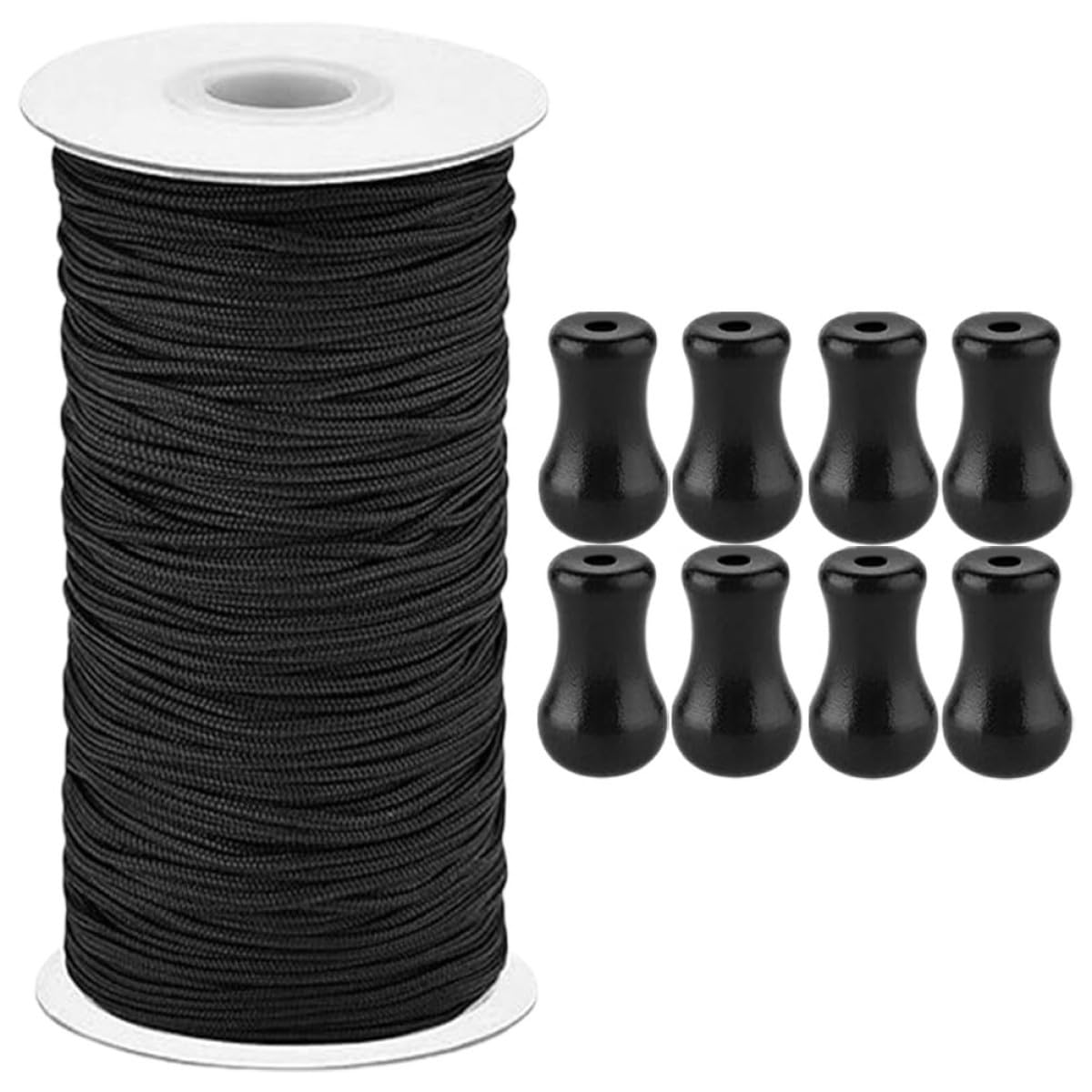 Tiradores de cordón SEWACC para persianas venecianas con cuerda de 1.8 mm