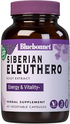 Raíz de Eleuthero (reemplaza al ginseng siberiano 500 mg) - 60 - VegCap