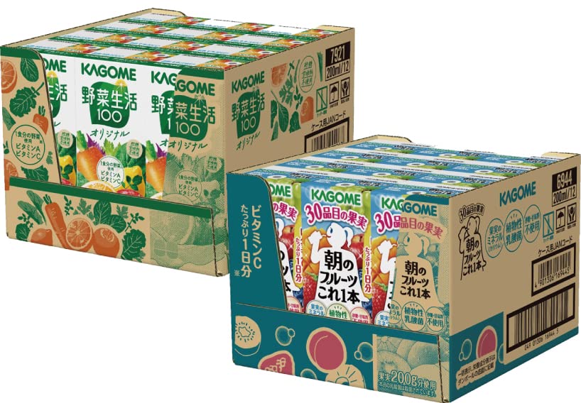 Amazon.co.jp: 【Amazon.co.jp限定】カゴメ 朝のフルーツこれ一本