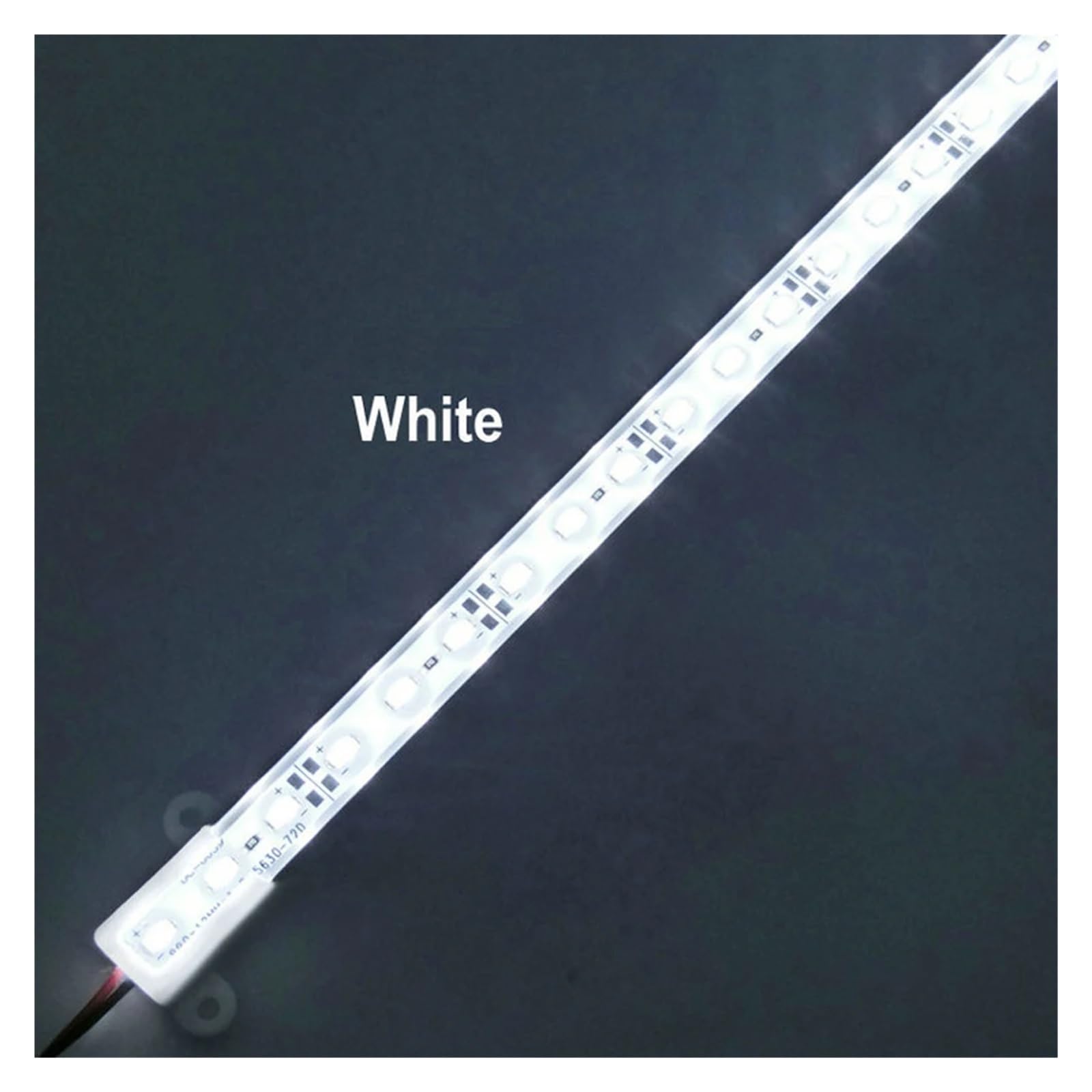 Generico 20PCS 50CM 100CM DC12V 24V LED Bar Light 5730 5630 Waterproof IP68(100CM 12V,3 RED 1Blue)