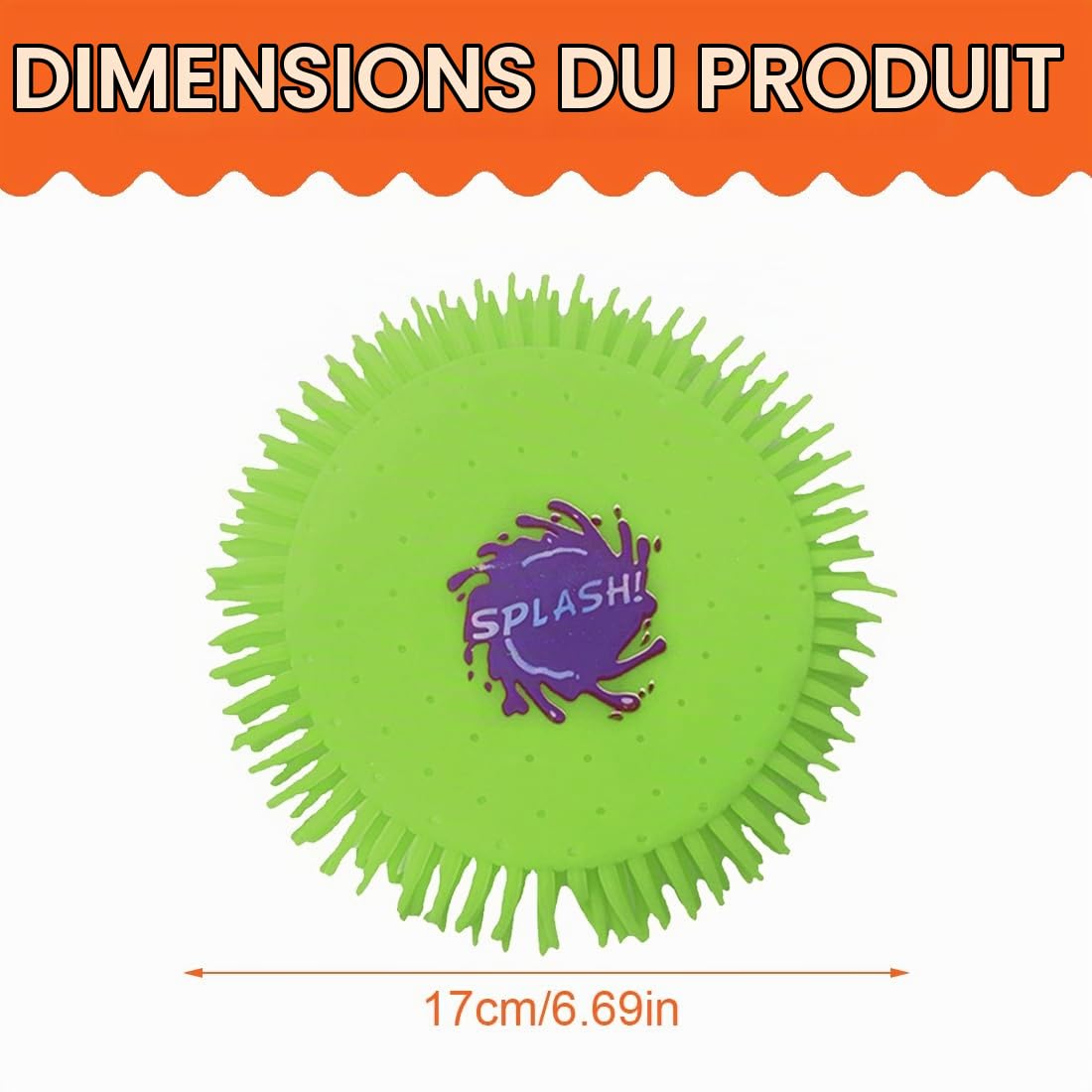 Frisbee à Eau Extra Doux – Disque éclaboussant En Mousse Silicone, 4 Pièces – Parfait Pour Piscine, Plage Et Jeux D’été