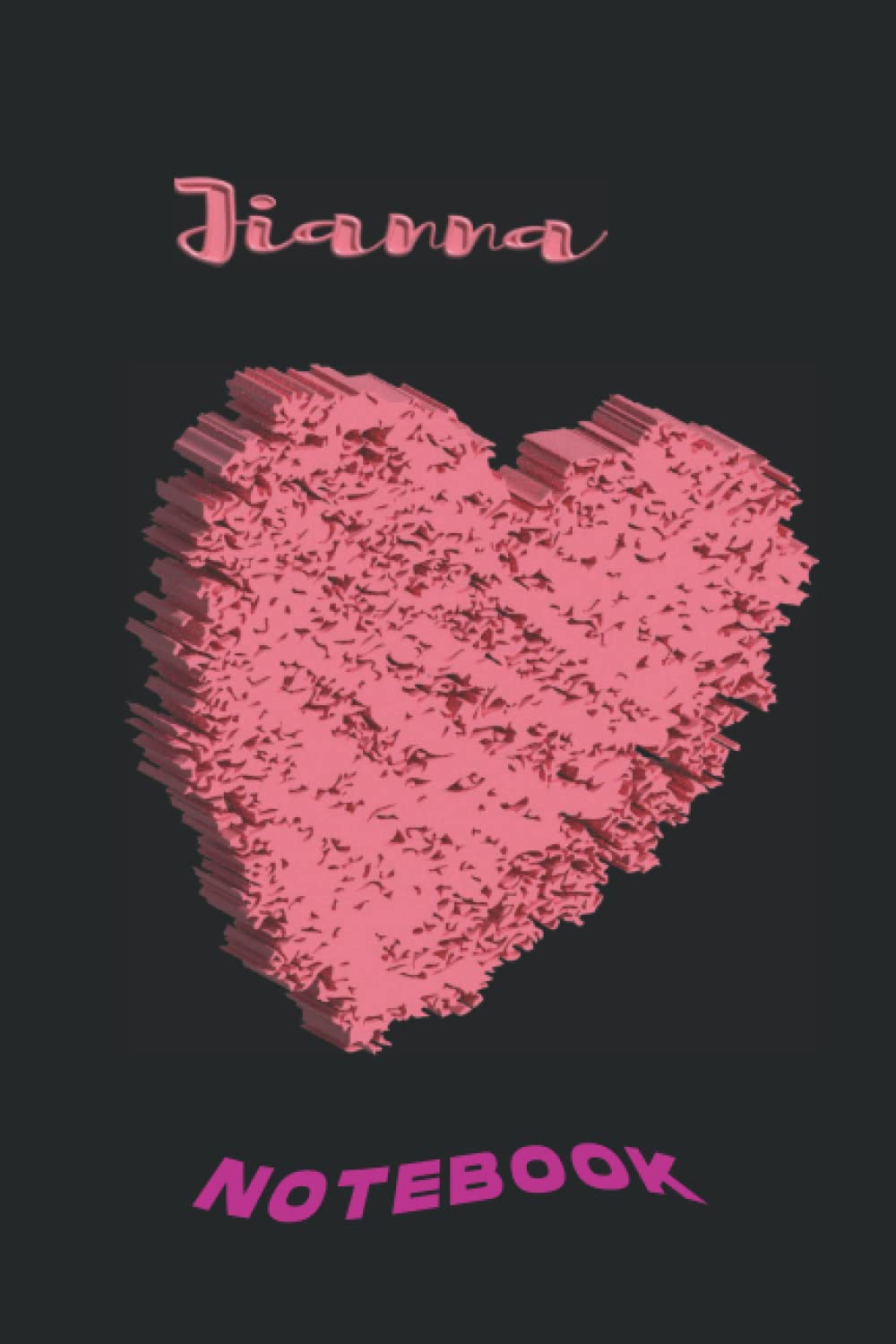 Jianna: Cute Personalized Name Journal For Girls Called Jianna