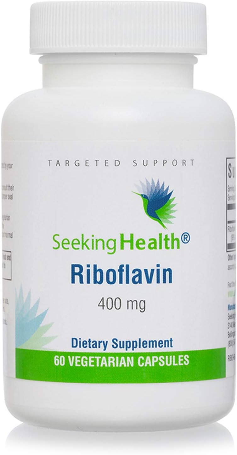 Seeking Health Riboflavin, 60 Capsules, Vitamin B2