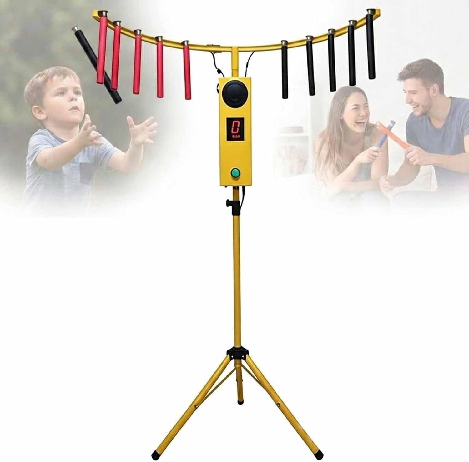 Arcade Catch Stick Game Machine Hand-Eye Coordination Reflex Trainer