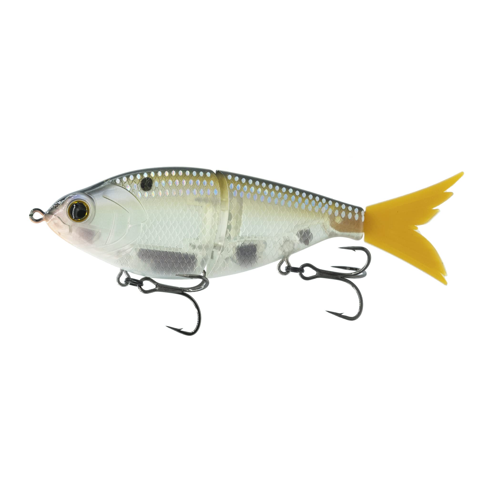 6th Sense – Flow Glider 130 Glide Bait, 5.15" Slow-Sinking Bass Fishing Lure with S-Style Swimming Action, 1.6 oz