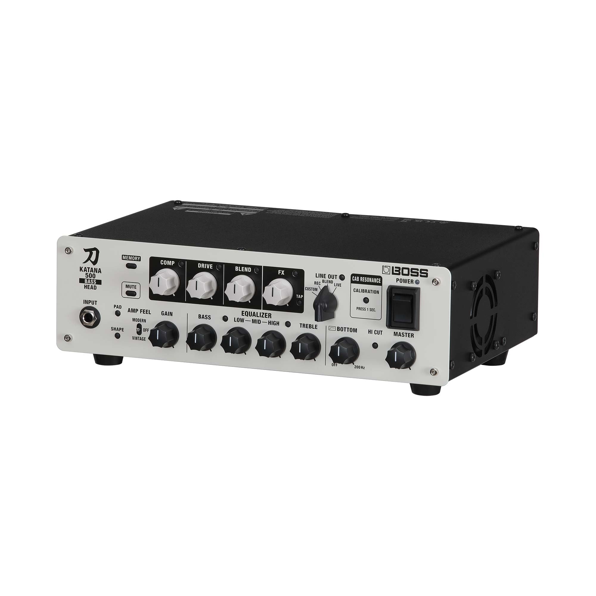 BOSS Katana-500-bastopp | Kompakt 500-watts basförstärkartopp Med professionella ljudverktyg | Innovativ högtalarkalibrering| Över 60 effekter Med BOSS Tone Studio | Många anslutningsmöjligheter